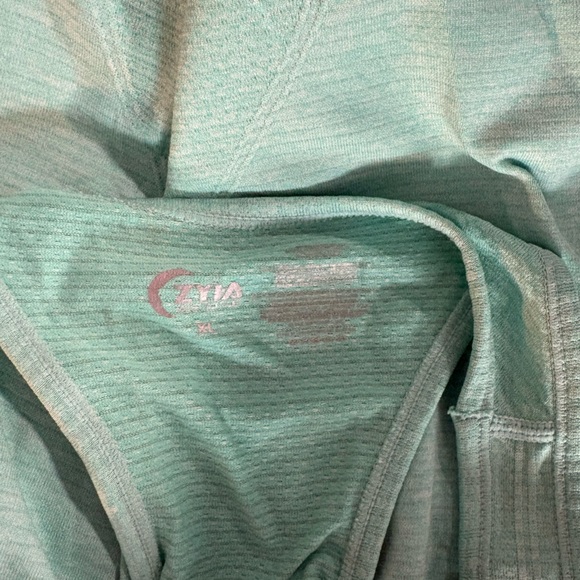 Seamless Racerback Tank Top in Mint - Picture 3 of 3